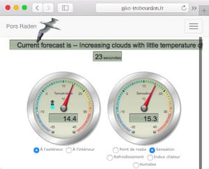 Live weather stations in Trébeurden