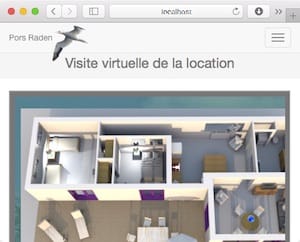 Visite virtuelle du gîte