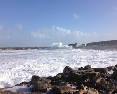 Tempête Winfried à l’Ile Grande