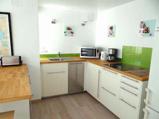 Fully equipped kitchen