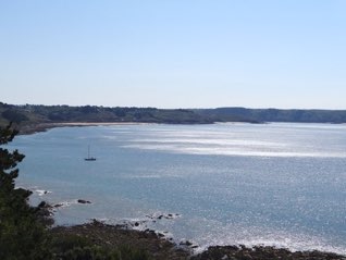 Sea view looking east from the terrace