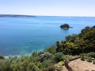 Vue mer de la terrasse vers l'Ouest